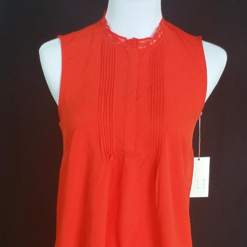 A New Day Orange Blouse